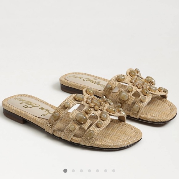Sam Edelman- Bay Ray Slide Sandals - Picture 1 of 4